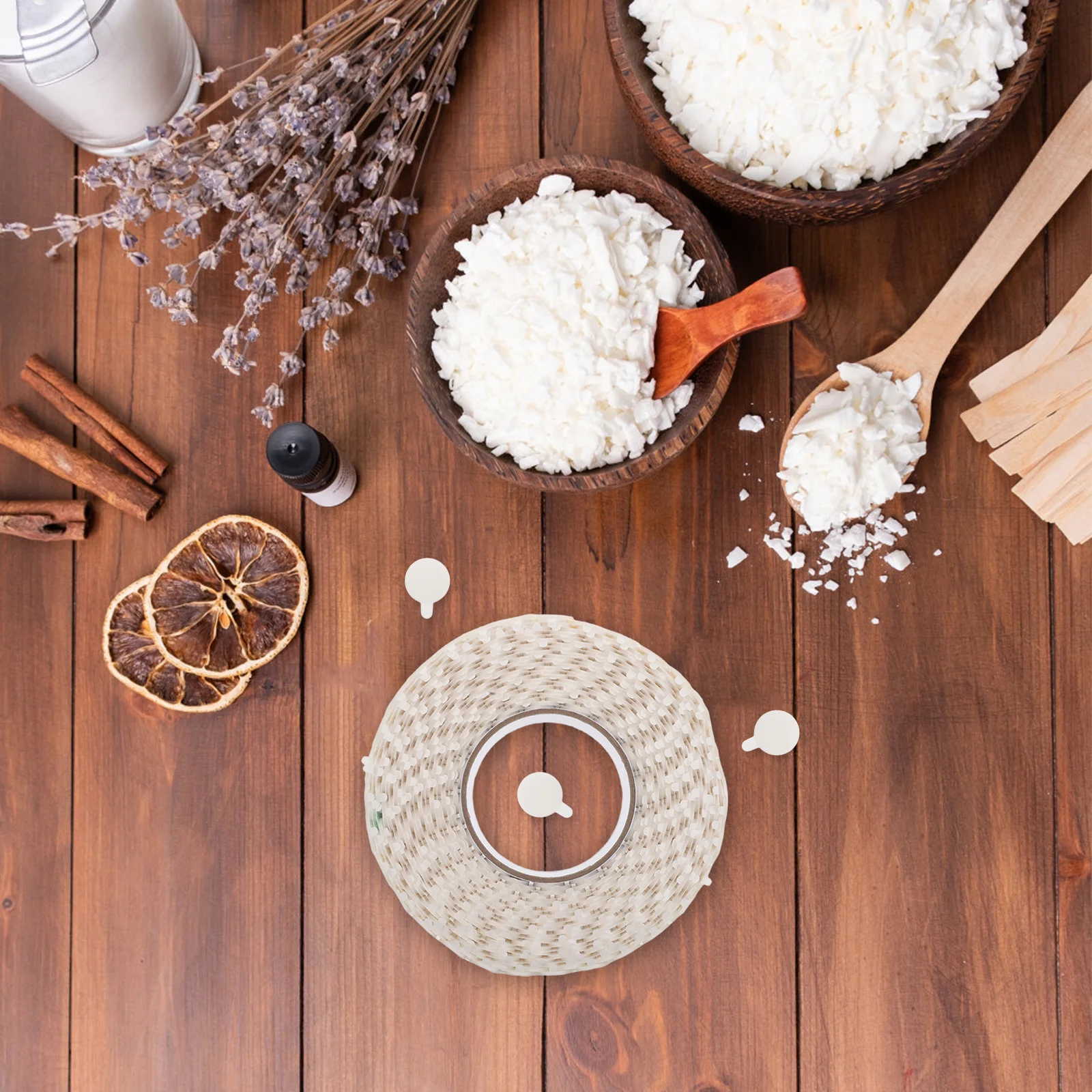 

1 Roll Wick Stickers Double Sided Adhesive Dots Heatproof for Making DIY Crafts Supplies High Adhesion