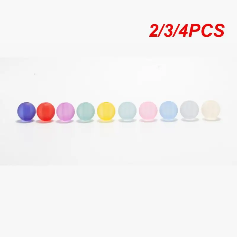 2/3/4PCS Round Bead Delicate Touch Texture Wide Range Of Uses Acrylic Size 16mm Frosted Bead Bead Fine Workmanship Rich Colors