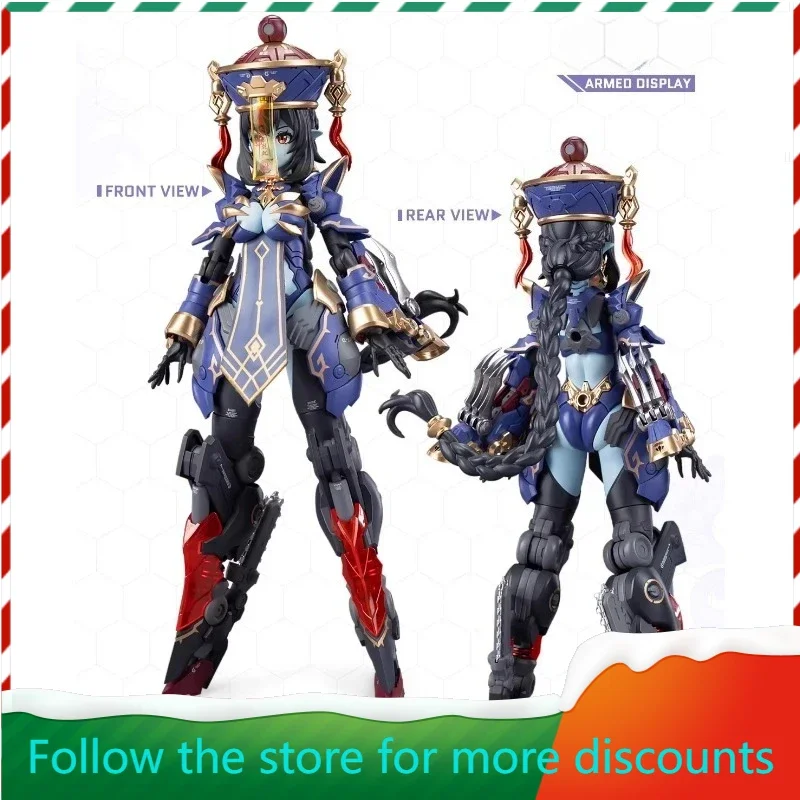 

Original and In Stock Medeta Reverberation Jiulian Little Zombie Girl Machine Girl Domestic Creation Assembly Model 1/12