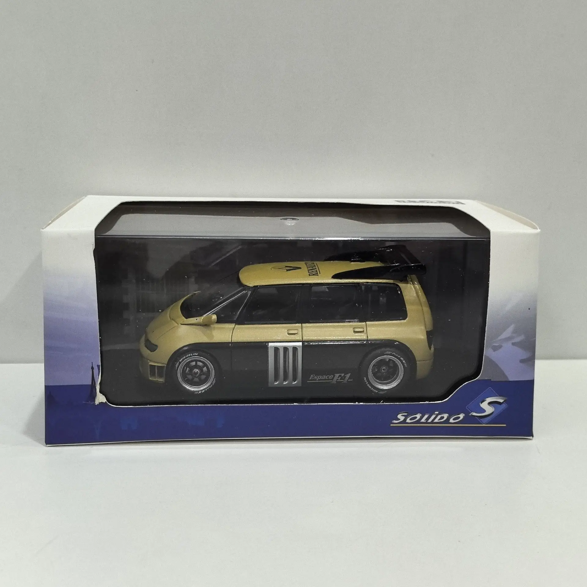 

Модель автомобиля Diecast SOLIDO 1/43 Scale ESPACE F1 V10 1X из сплава