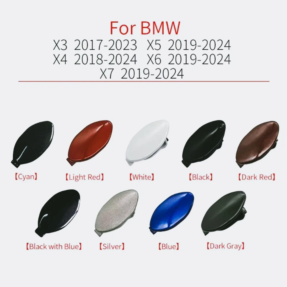 51417489341 para BMW G01-G07 X3-X7 manija  puerta Exterior  coche cerradura tapa  agujero  llave cubierta negra piantada