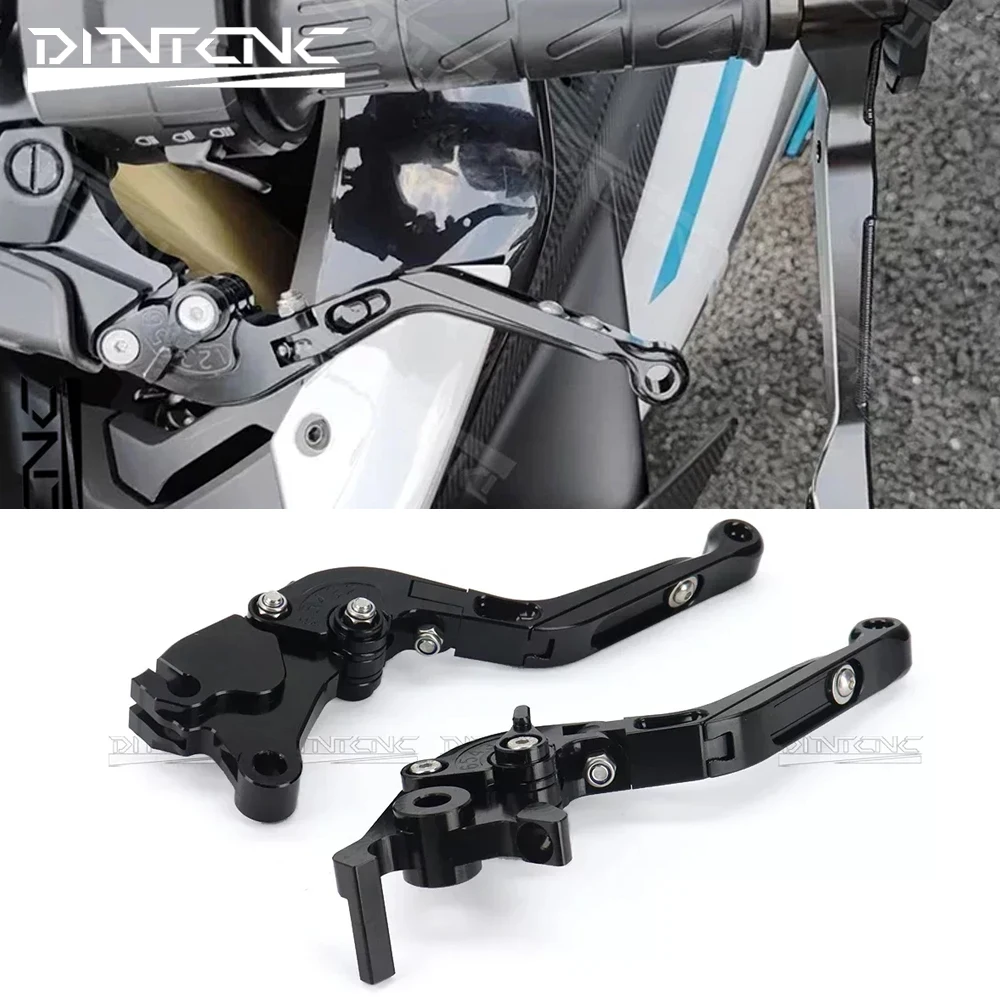 For CFMOTO 450SS 450SR 450 SS SR 2023 Adjustable Extended Front Brake Clutch Folding Lever Aluminum Motorcycles Rod Accessories