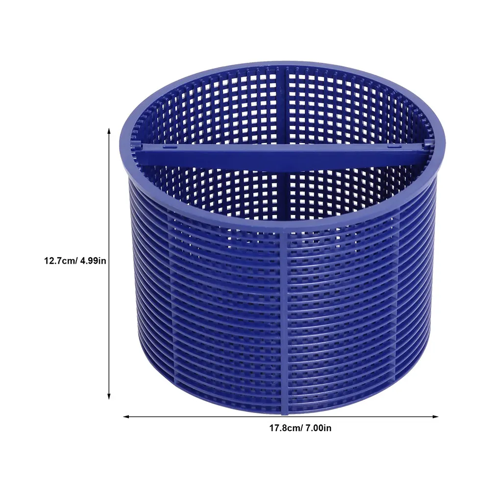 Pool Skimmer Basket Swimming Pool Filter Plastic Replacement Basket Anti Clogging Catch Leaves Hair Debris Cleaning Accessory