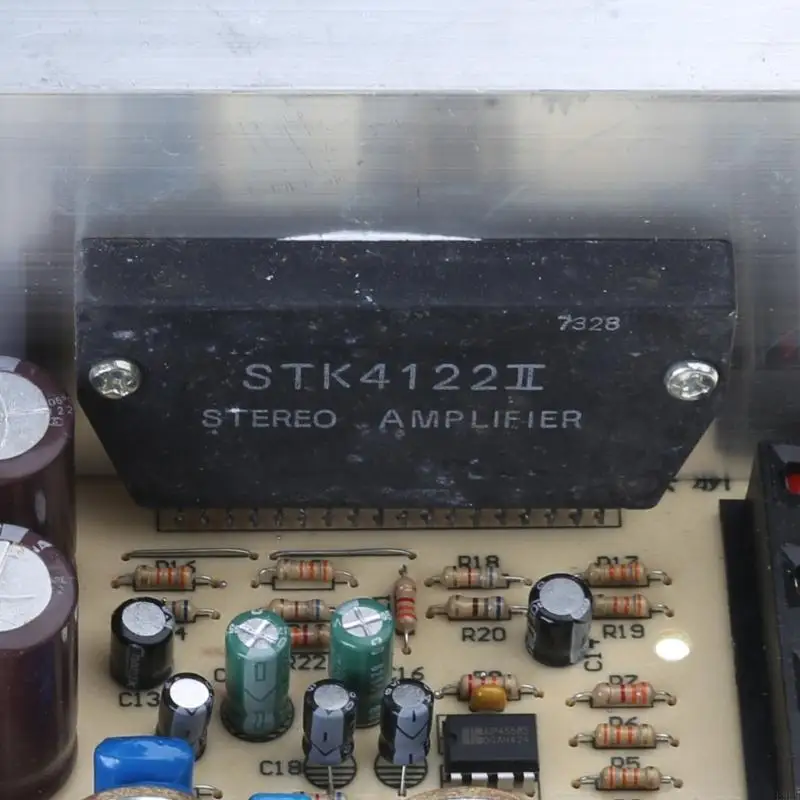 2025 DX-0408 2.0 CANNAL STK Série filmes espessura Power amplificador Placa 50WX2 Módulos amplificador energia