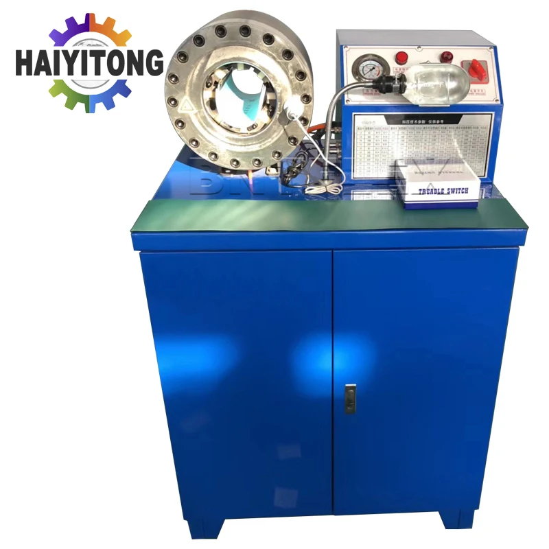 

factory hydraulic air condition hose crimping machine