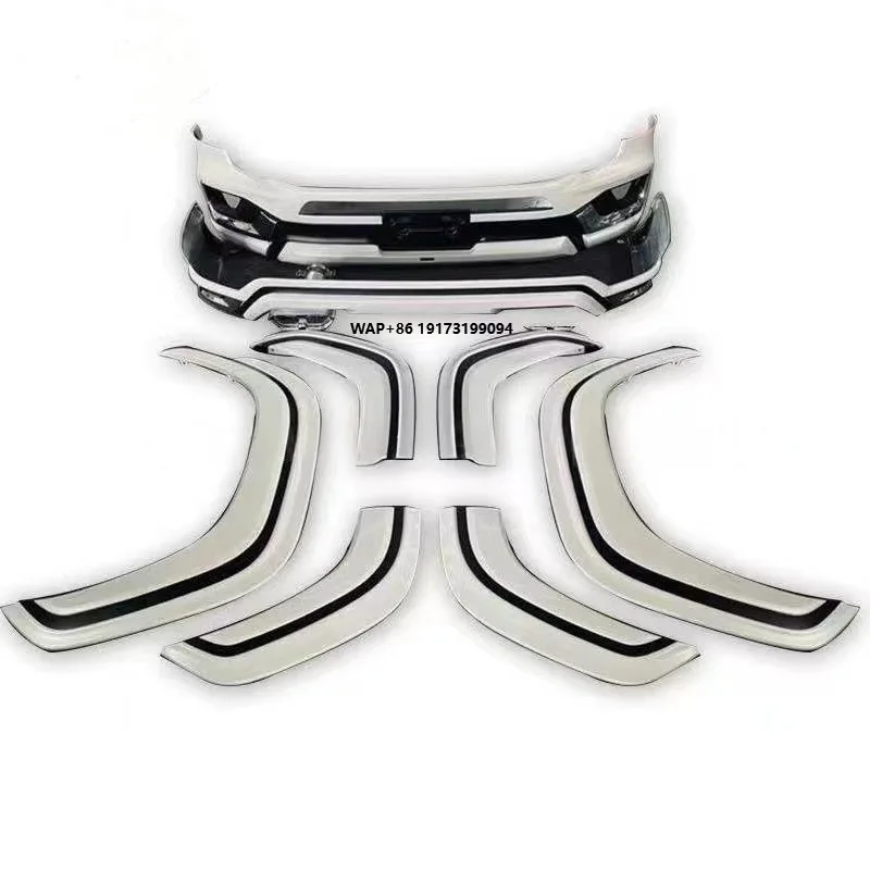 

Lanku for 2022LC300 Front & Rear Package Wheel Eyebrow Pearl White New High-Gloss Car Surrounded Fitment