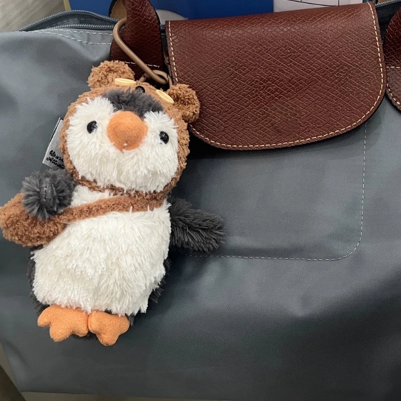 ตุ๊กตาการ์ตูนพีนัทเพนกวิน ของเล่นตุ๊กตาขนนุ่มน่ารัก พวงกุญแจ จี้ห้อยกระเป๋า ของขวัญสุดเก๋และประณีต ตุ๊กตาเพื่อการผ่อนคลาย