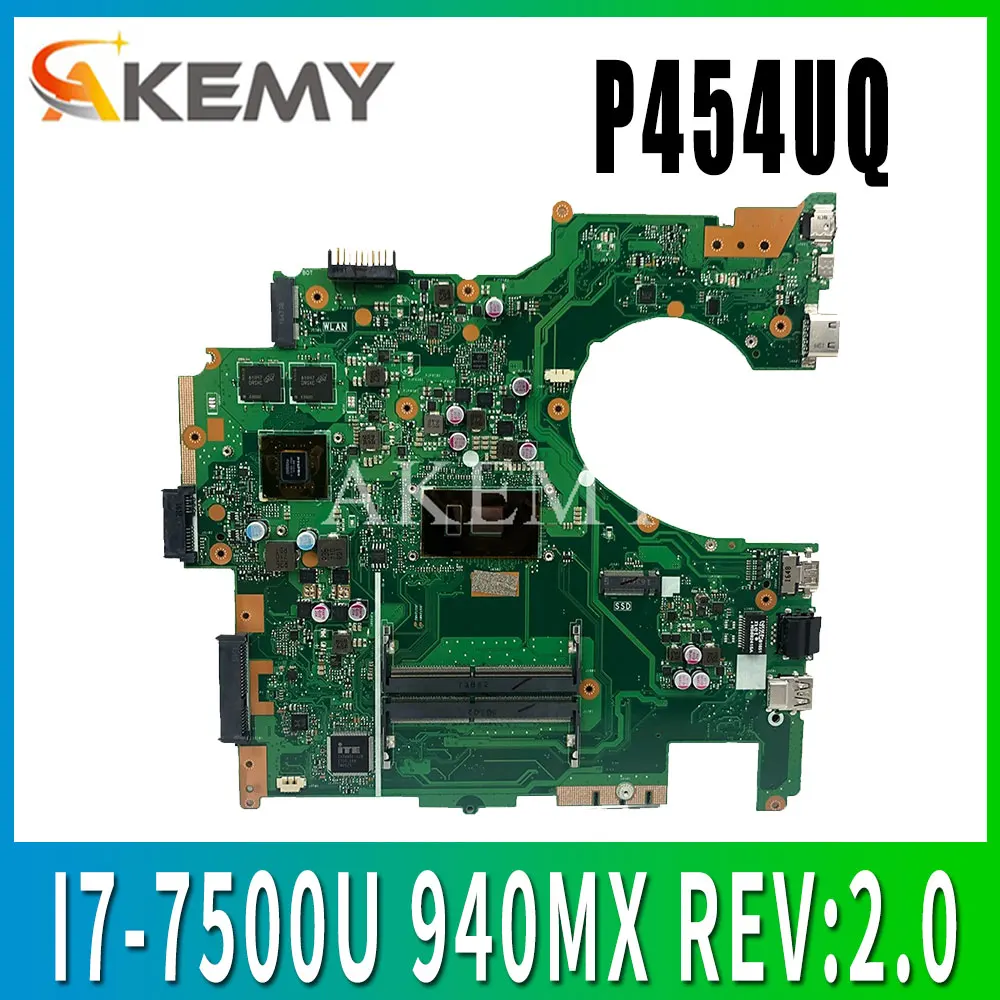 

For ASUS PRO P4540U P4540 PU554U Motherboard P4540UQ i3 i5 i7 V4G PRO P4540UA P4540UB P4540UC​P4540UQ Laptop Mainboard