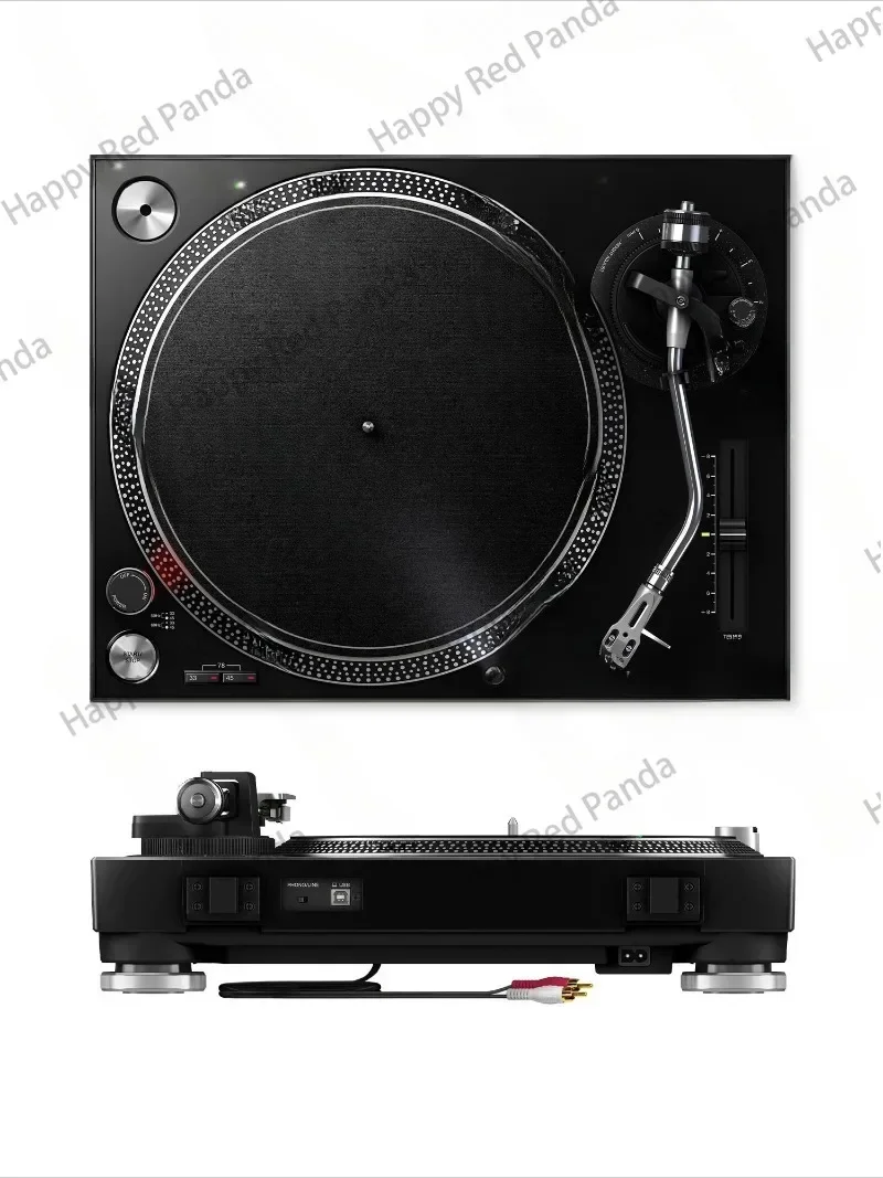 PLX-500 Vinyl Record Player Turntable Home DJ Turntable Including Reproducing Stylus Tip