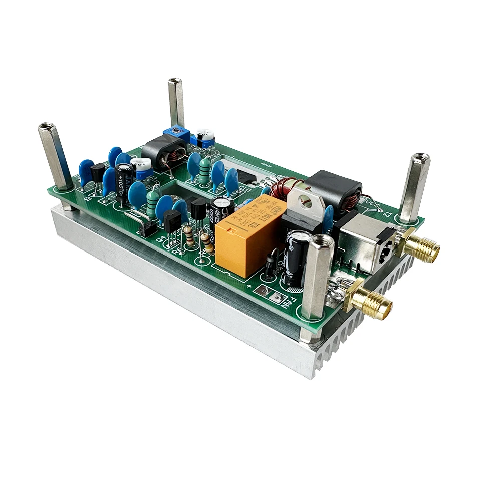 Nvarcher 30W Short Wave Power Amplifier Board 3-28MHz CW SSB Linear High Frequency   0.1-3W