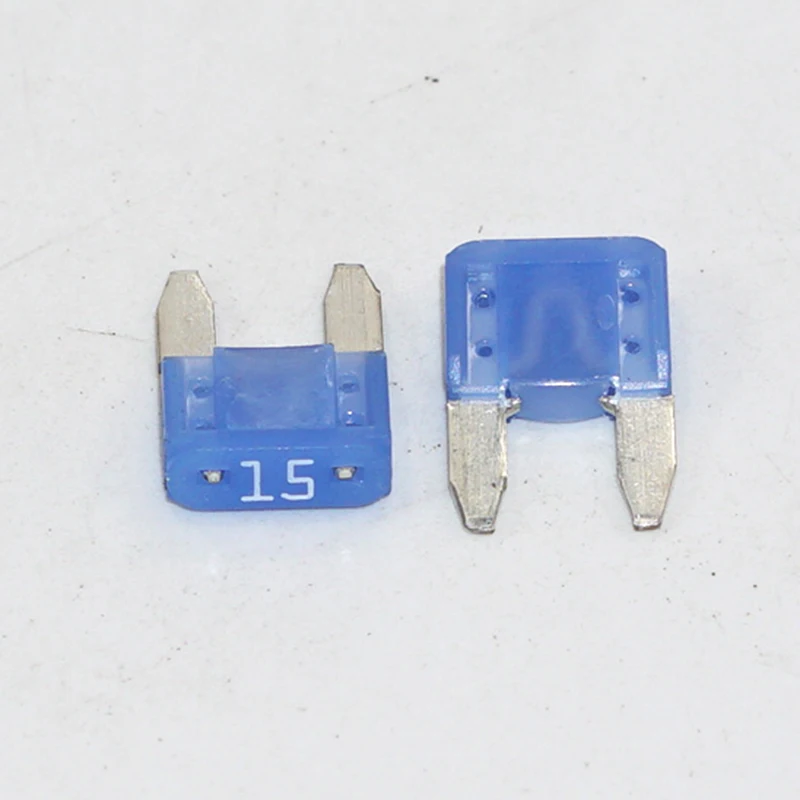 1000pcs 2A 3A 5A 10A 15A 20A 25A  Small  MINI Blade Fuses APM / ATM Automotive Fuse 15A amp  for Honda Toyota Lexus