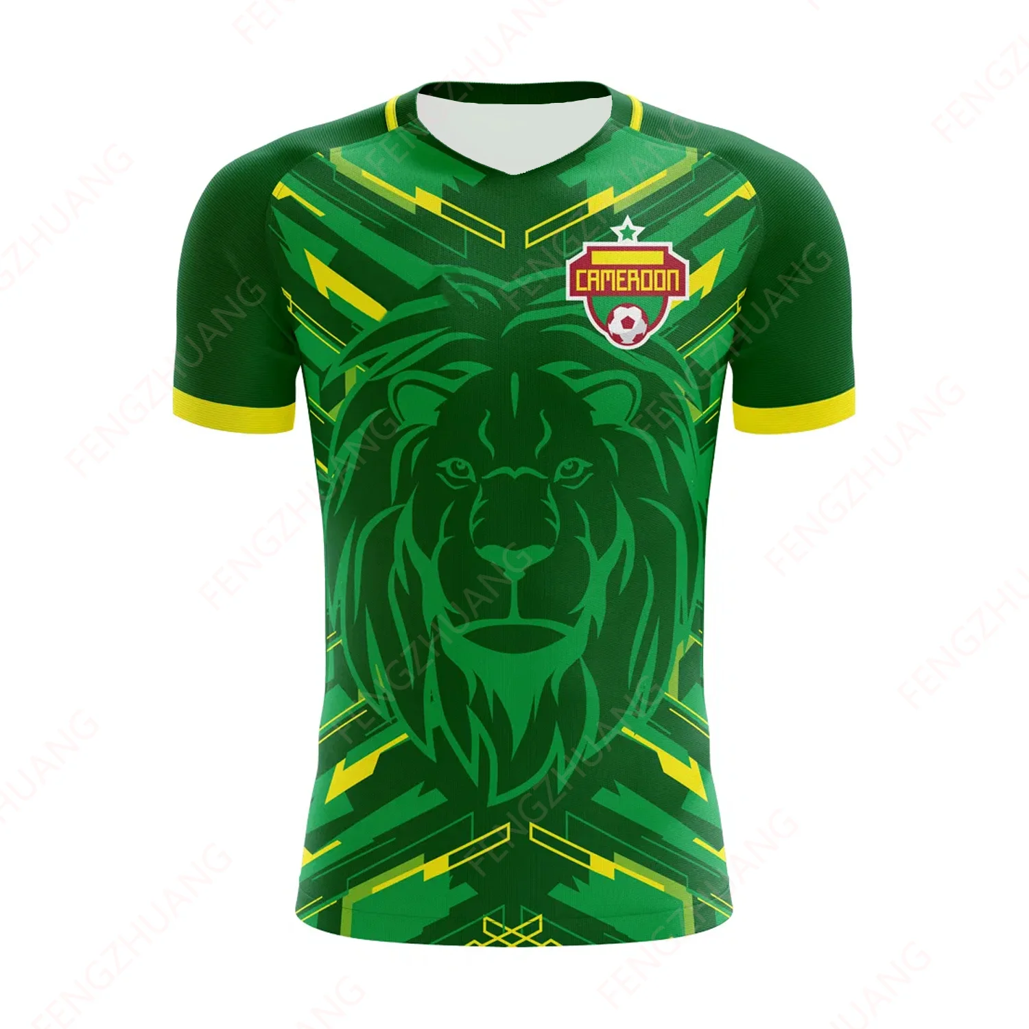 2024/25 Cameroon Home Concept Football Shirt Outdoor Quick Dry Soccer Jersey unisex Summer Classic Casual Loose T-Shirt New