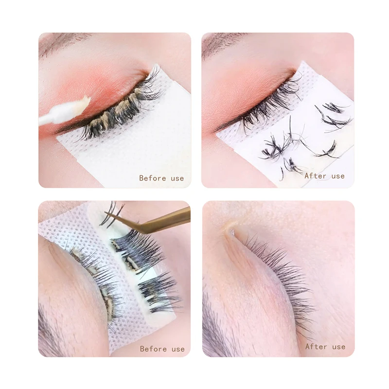 1/5/10g Professionelle Falsche Wimpern Kleber Entferner Primer Extraktion Pflegende Öl Schnell Kleber Entfernen paste Obst Entferner Anlage