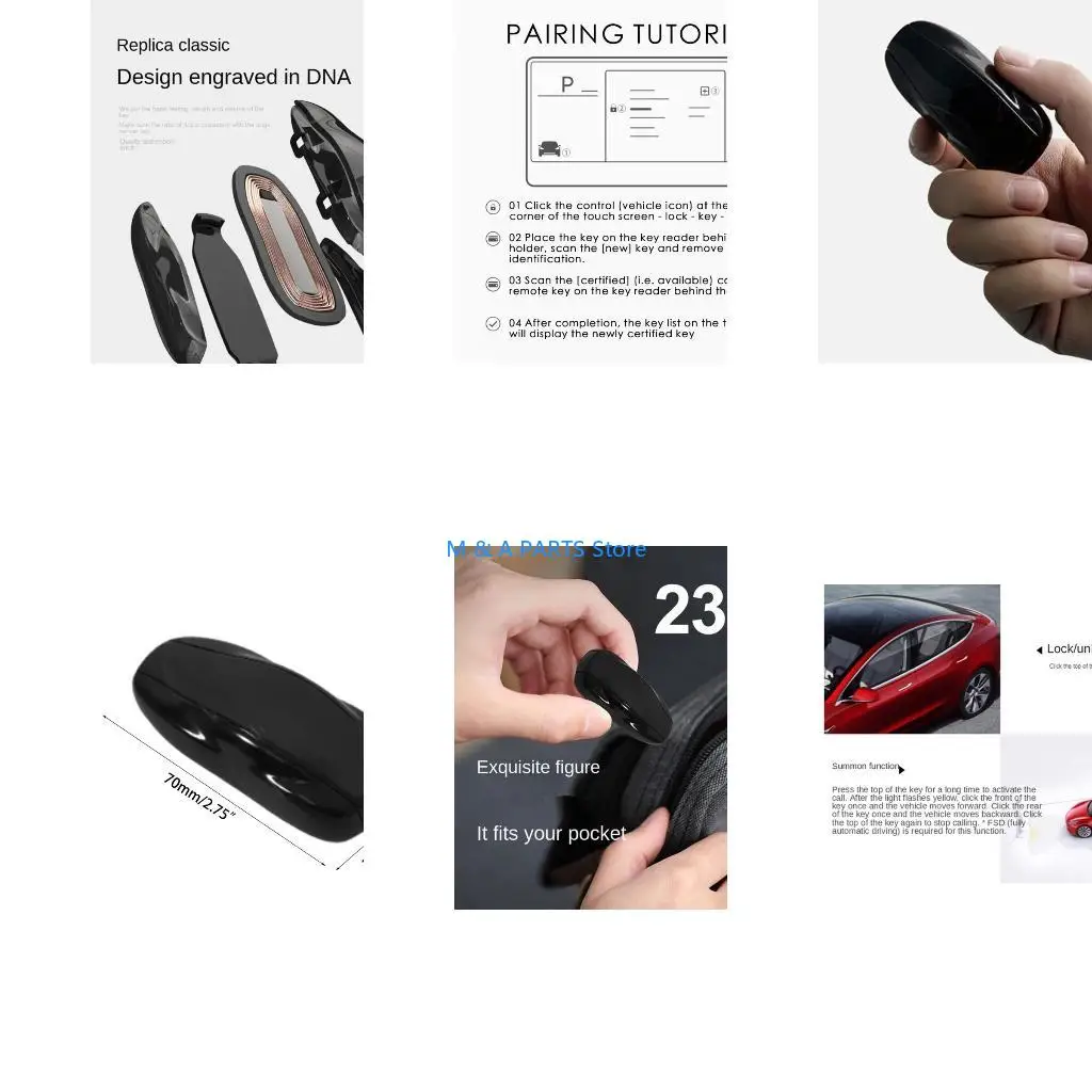 U1JF For  Y Keyless Car Card Key-Card Sleeve Modification Replace Accessories