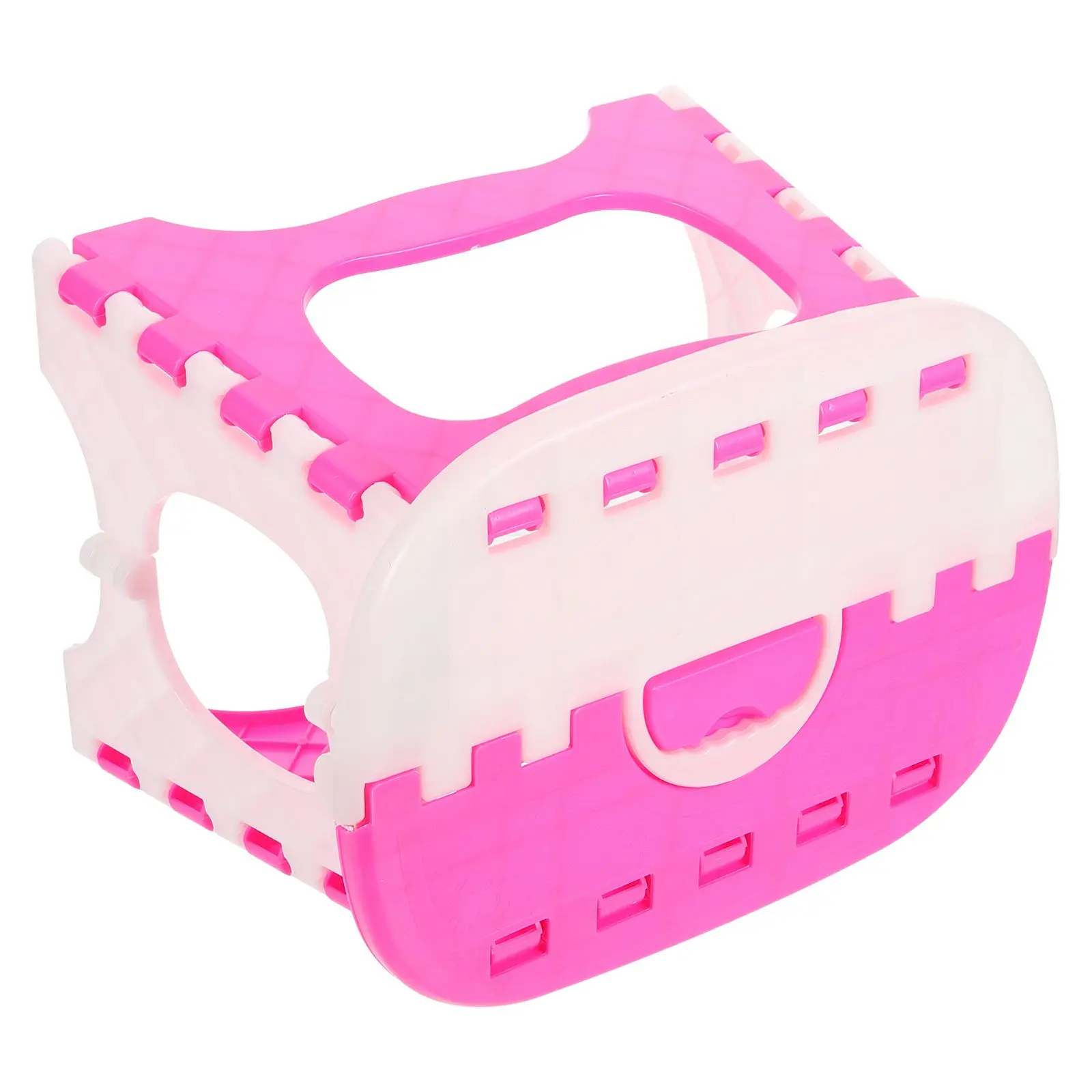 

Folding Stool Portable Kids Step Bathroom Mini Plastic Sturdy Handle Foldable Fishing Outdoor Indoor Child Small