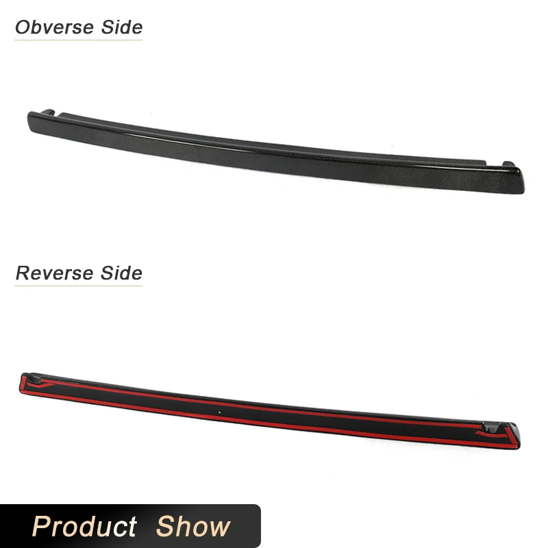 ألياف الكربون الخلفي الجذع المفسد أجنحة لنيسان سكايلاين R32 GTR 1989-1994 سيارة الخلفي سبويلر سباق التمهيد الجناح الشفاه طقم الجسم #6