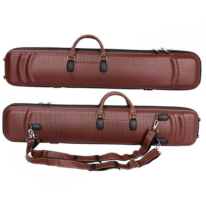 Leathers Erhu Storage Bag Professional Erhu Box with Hygrometer Portable Durable Shoulder Bag Stringed Instrument Accessories