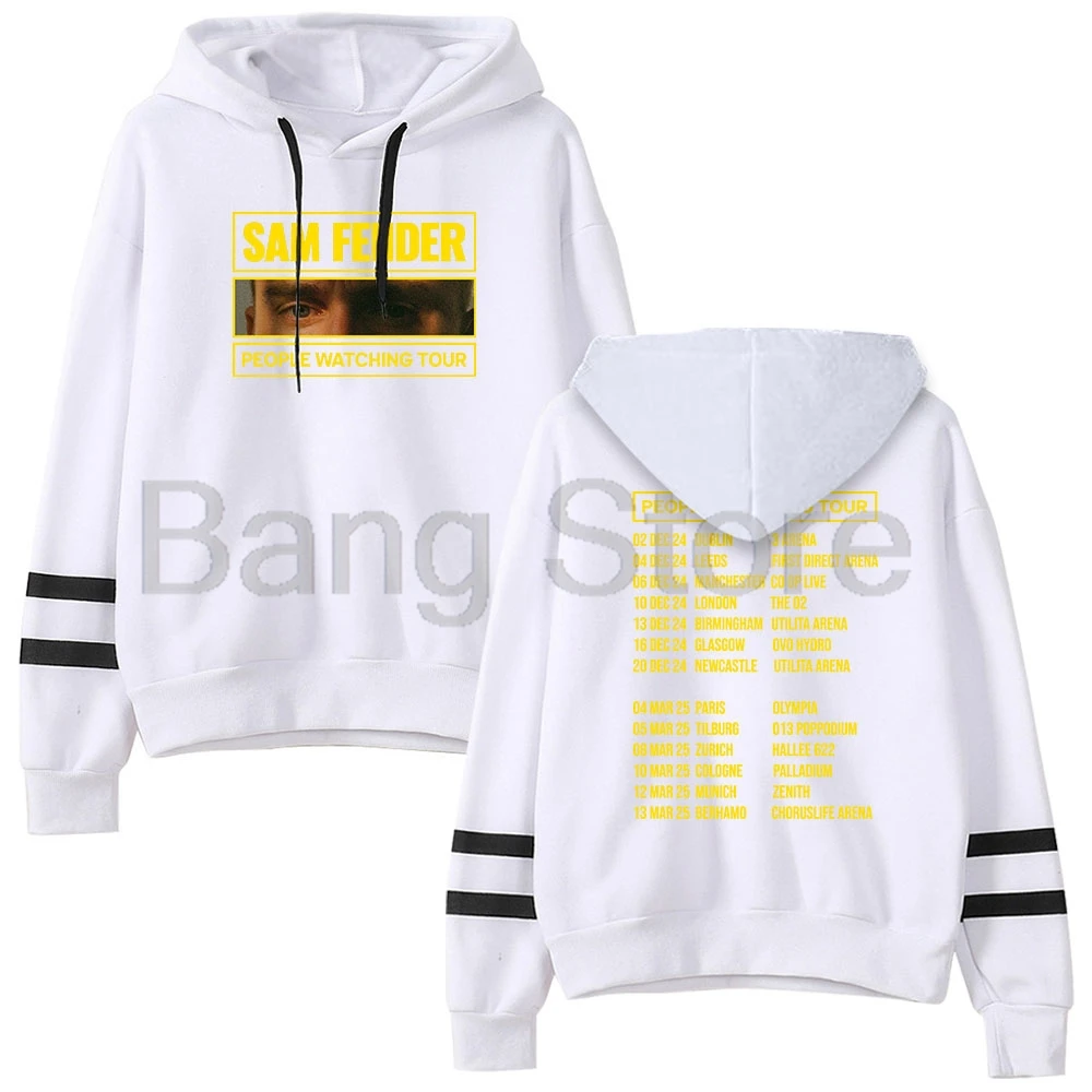 Sam Fender People Watching Tour Pullover Hoodie Unisex Kapuzenpullover Mode Unisex Trainingsanzug