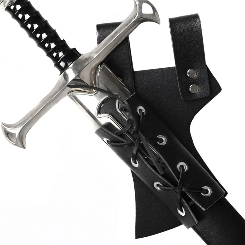 

Larp Knight Weapons Cosplays Gear Rapier Rings Belt Holsters Medieval Shoulder Strap Sword Holder Sheath Scabbard Adult