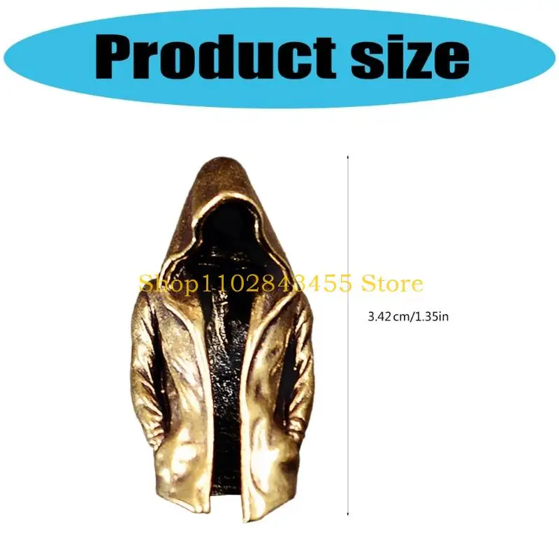 49MC Engraved Cloak Pendant for DIY Crafts and Paracord Gear Accessories Paracord Bead Cultural Crafts