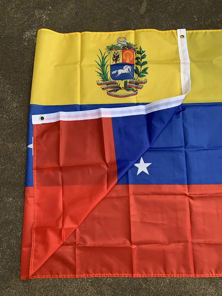 Z-ONE FLAG 3X5 ft Venezuela flag  90X150CM 100% polyester hanging  country flag national banner banners