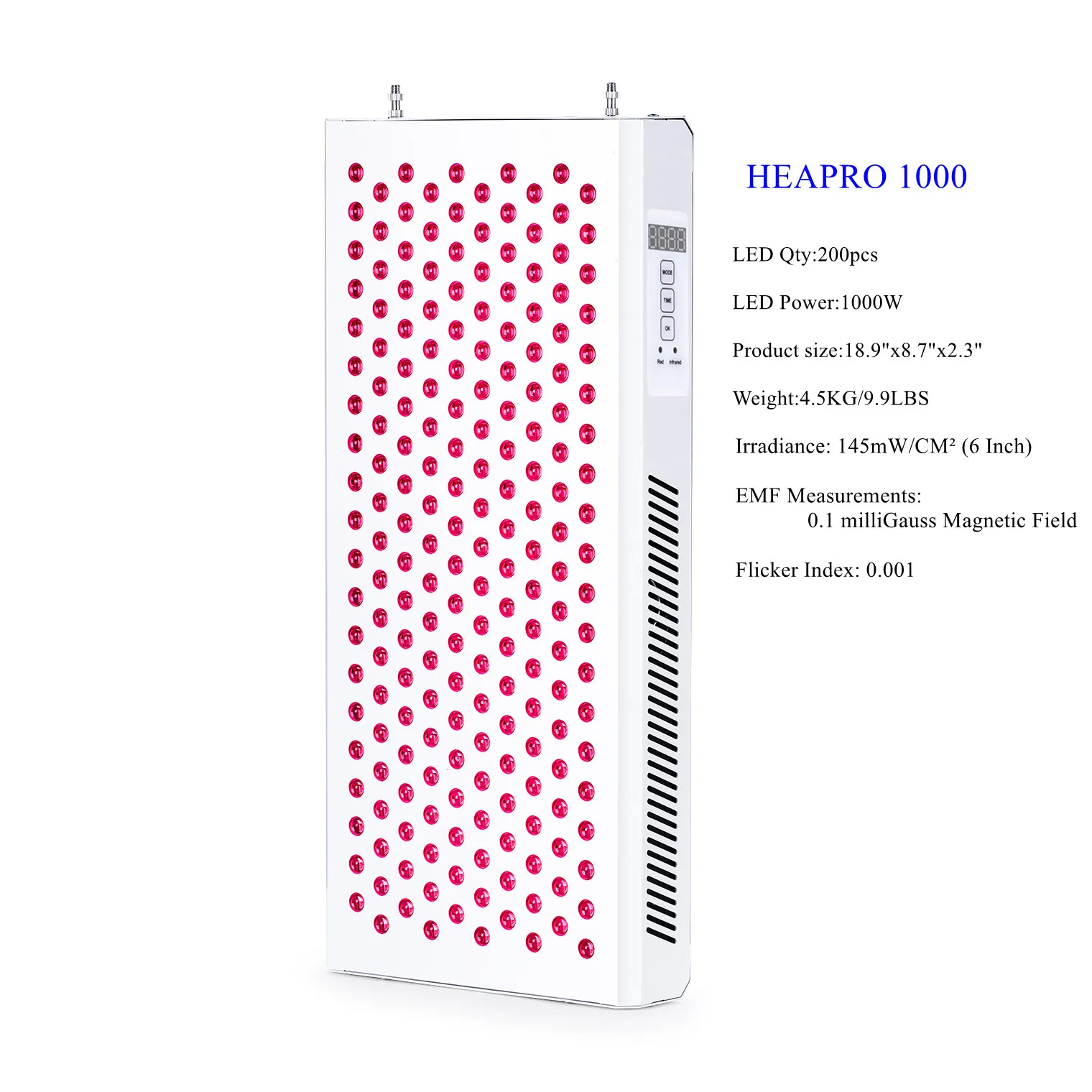 YOROSO HEAPRO 1000watts Intelligent Control PDT LED Red Light Therapy Celluma Led Light Therapy