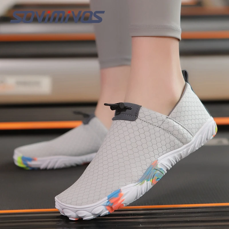 

Новые тапочки босиком, унисекс, обувь для плавания, женская эластичная быстросохнущая пляжная обувь цвета морской волны, мужская обувь для плавания вверх по течению