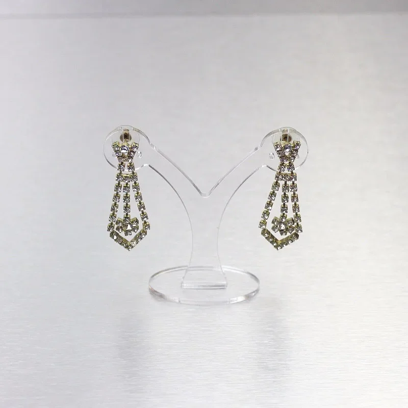Acrylic Earring Display Case, Clear Showcase