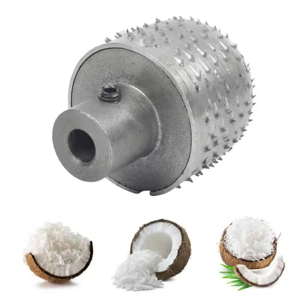 

Stainless Steel Electric Coconut Grating Machine Fast Sharp Coconut Grater Machine Head Heavy Duty Thickened Coconut Grater Head