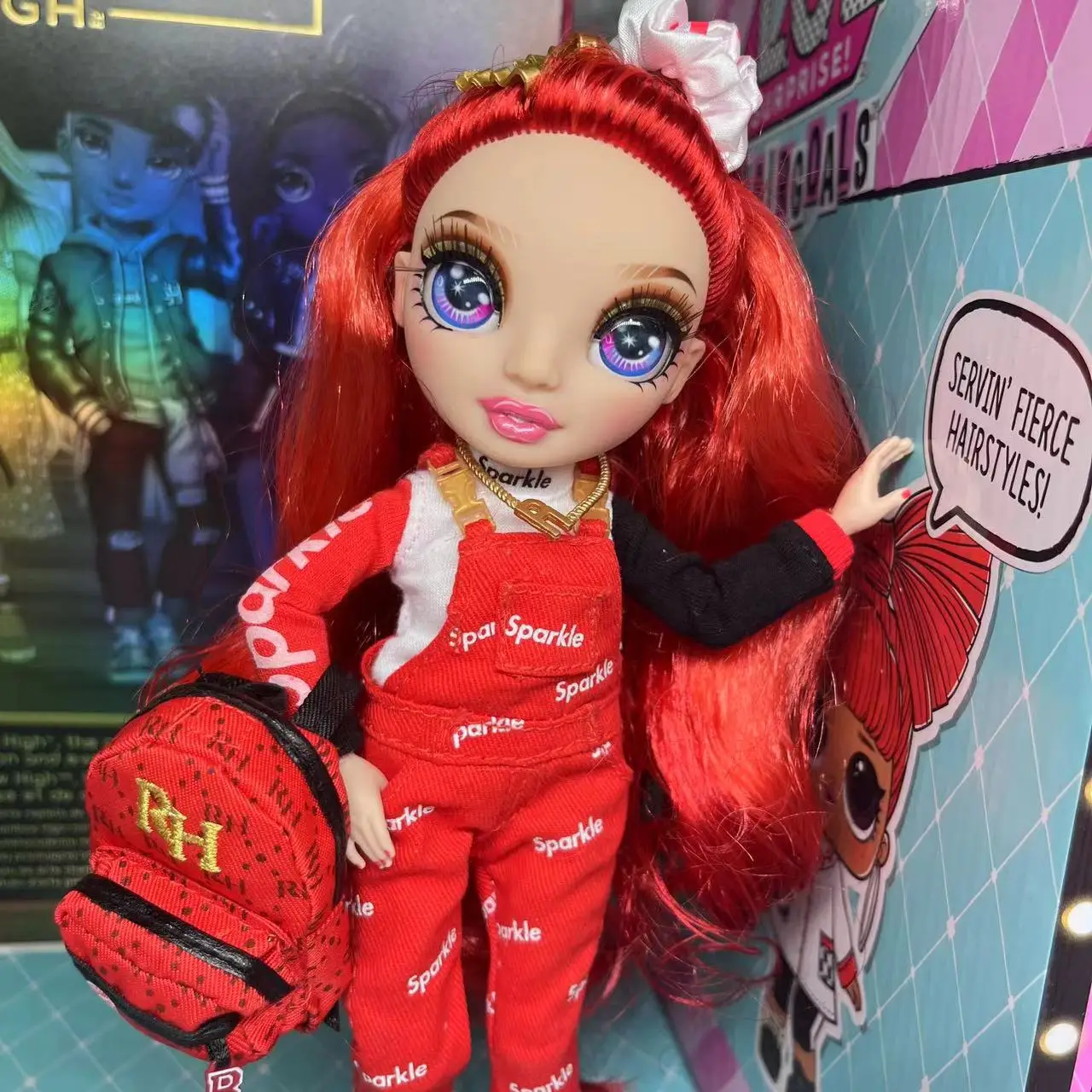 LOL Doll New 25cm Articulated Rainbow Doll Includes Comb and Bag OMG  High Doll Gifts for Children