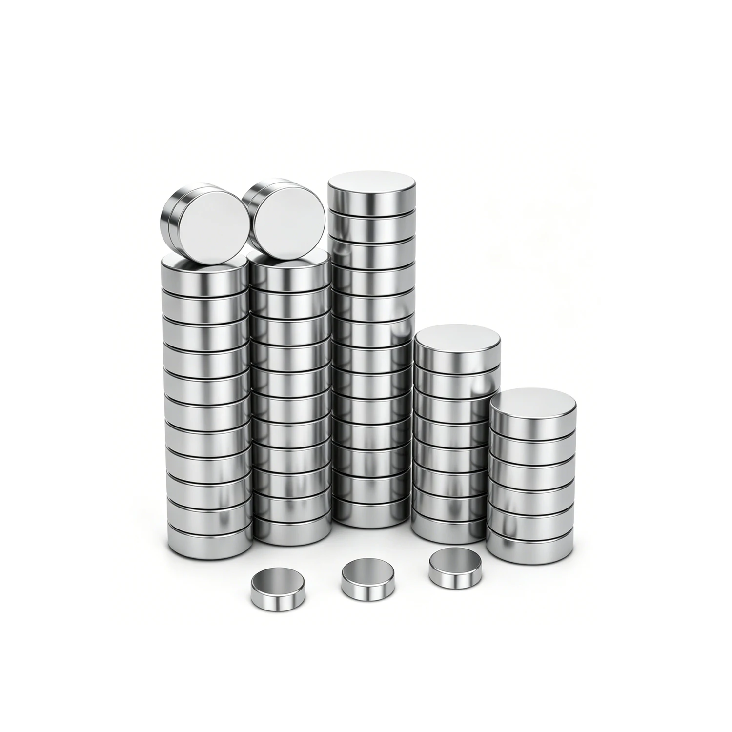 Aimants néodyme super puissants NdFeB, petits aimants ronds puissants N42, aimants de recherche 6x1 6x2 6x3 mm pour le bricolage