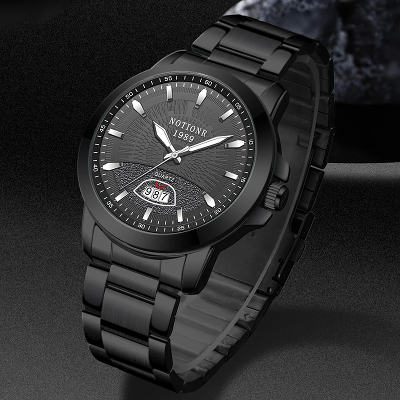 NOTIONR Brand Luxury Fashion Watch Men 30ATM Waterproof Date Clock Sport Watches Mens Quartz Wristwatch Relogio Masculino