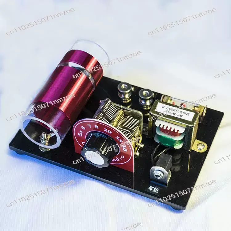 Dual Loop Ore Radio Kit Air Variable Capacitor Diode Detector With Impedance Converter - view 3