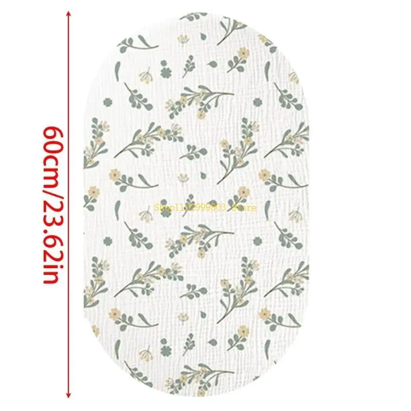 غطاء حماية لسرير الأطفال مزود بملاءة سرير ناعمة لنوم مريح J0MF