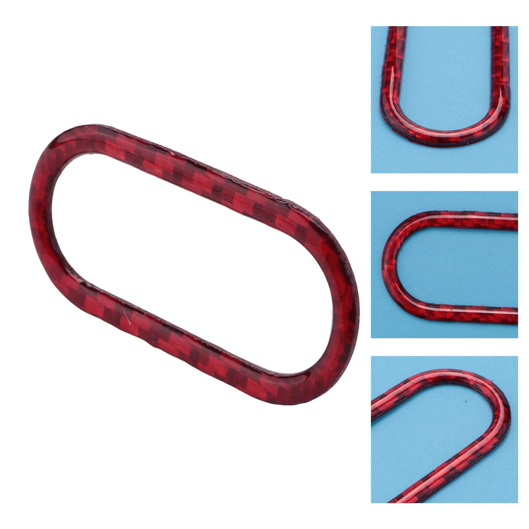 Красное углеродное волокно, интерьер Предупреждение, Обложка для MINI Cooper F55 F56 Countryman F60