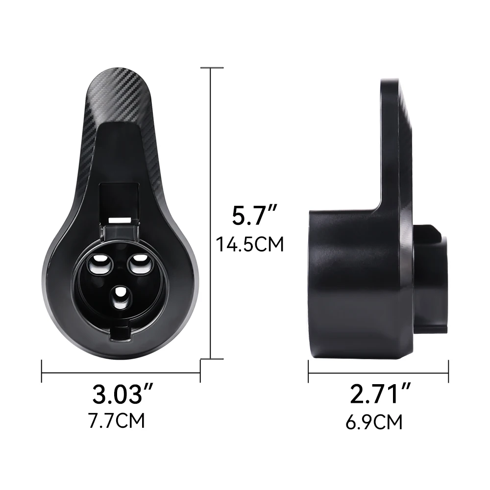 Gocean Type1 EV Charger Holder Stylish SAE J1772 Charging Cable Organizer Plug Holder Sleek Wallbox EV Charger Support Type1