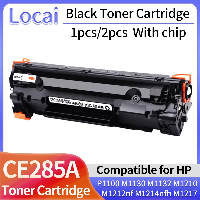 CE285A 85A Compatible TONER Cartridge for HP LaserJet P1100 P1005 P1006 P1102 P1102w M1130 M1132 M1210 M1212nf M1214nfh M1217nfw