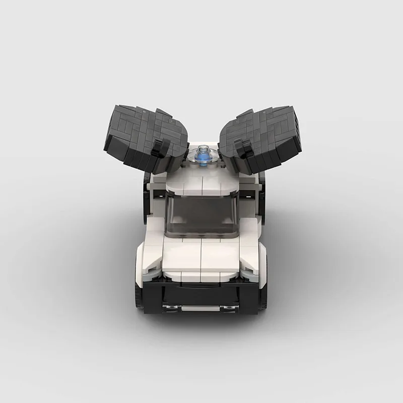 

Children's toys future police car sports car model MOC building compatible Lego small particles puzzle cross-border wholesale