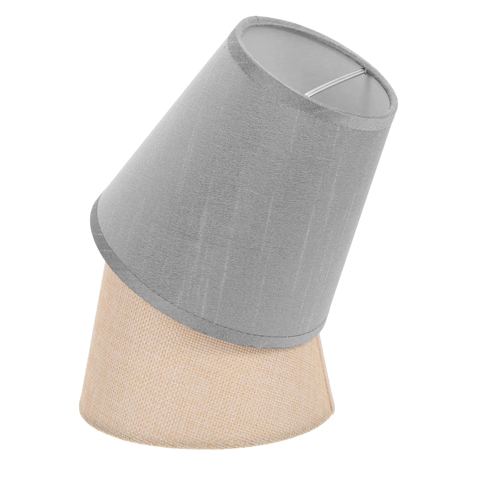 

2Pcs Vintage Cloth Lampshades Decorative Mini Lamp Covers Replacement for Floor Table Desk Lamp Soft Light Beautiful Lampshades