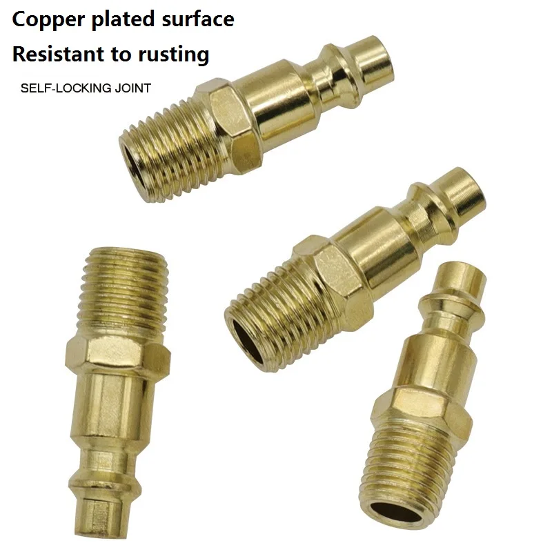 5-częściowy zestaw w stylu amerykańskim do szybkiego łączenia 1/4npt żeńskie złącze rdzenia rura gazowa złącze sprężarka pneumatyczna akcesoria narzędziowe