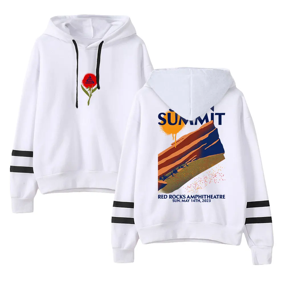 

John Summit Pocketless Parallel Bars Sleeve Sweatshirt Man/Woman Hip Hop Hoodies Casual Sweatshirt Long-Sleeved Pullover