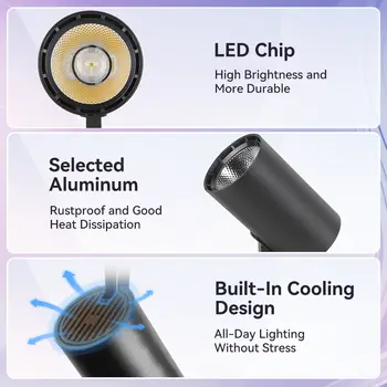 10 最佳銷售 天花板軌道燈 - №7