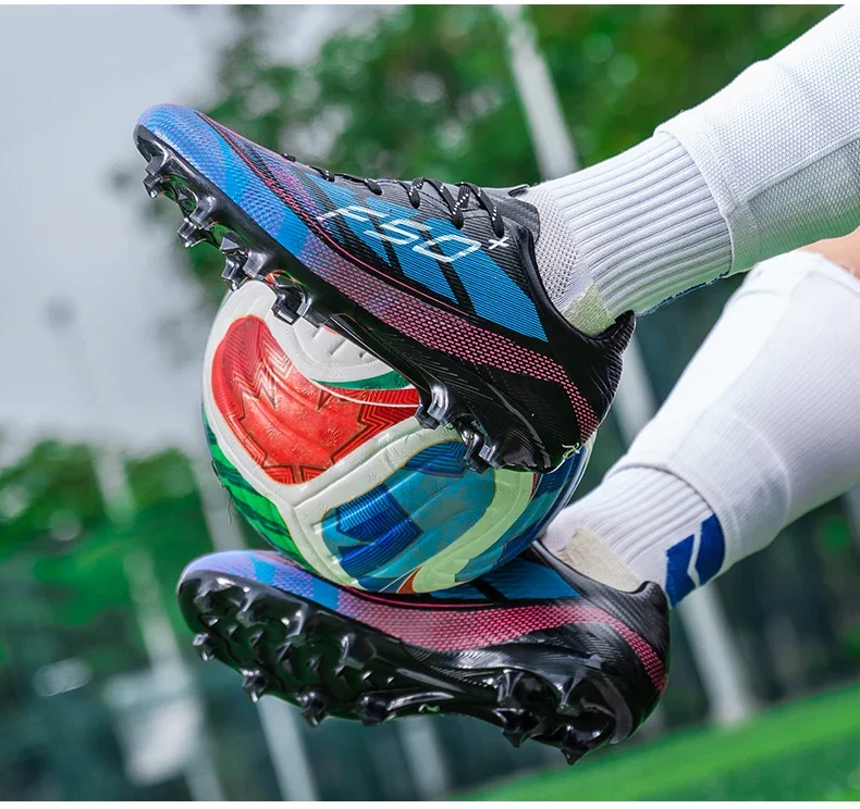 Neue Herren Fußballschuhe Match Sneakers Rutschfeste Fußballschuhe für Rasen Outdoor-Sport Trainingsschuhe Professionelle Ultraleichte Unisex-Schuhe – Detail 11