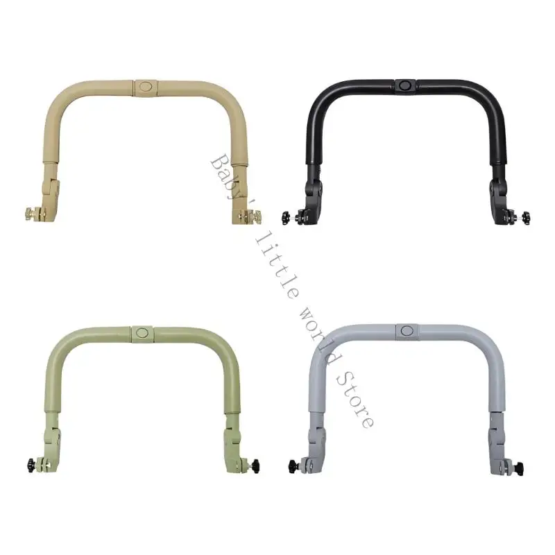 

Middle Entry Strollers Safety Bumper Guardrail Tool Installation Crossbar For Infant Pushchairs B2EB