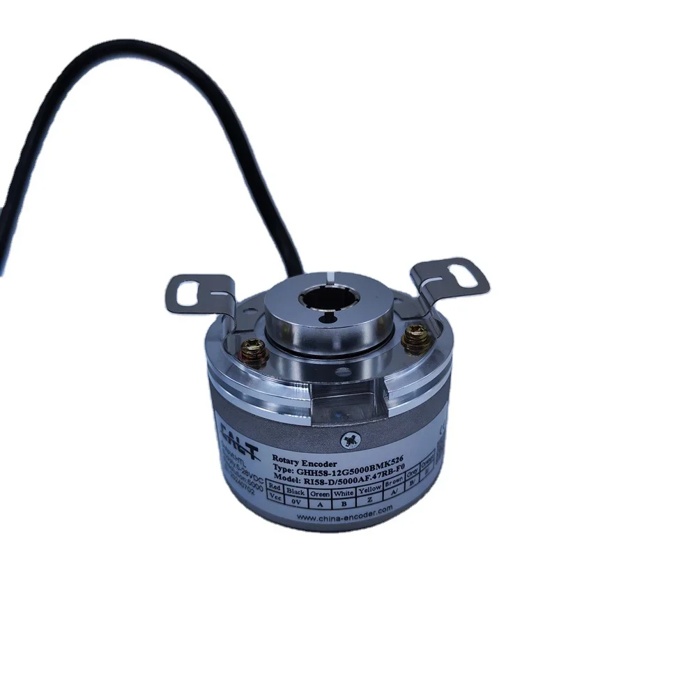 

Энкодер с полым валом 5000 имп/об GHH58-12G5000BMK526, поворотный энкодер