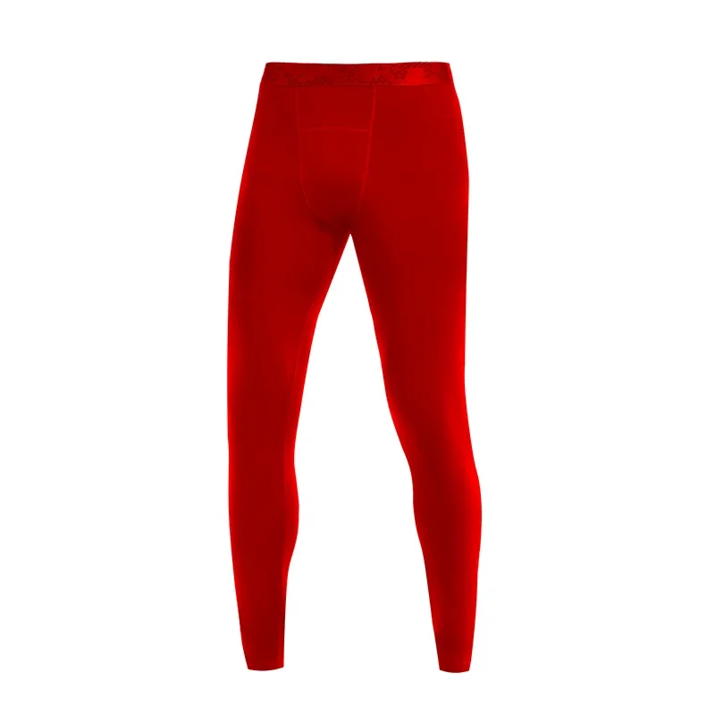 Men's Fleece Lined Thermal Long Johns - Thickened, Tight-Fitting, Cold-Proof Cotton Knit Warm Pants for 3 Seasons
