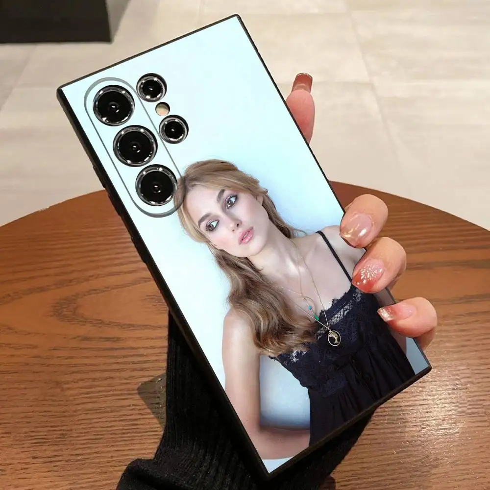 حافظة هاتف K-Keira Knightley لهاتف سامسونج S25، S24، S21، S22، S23، S30، Ultra، S20، Plus، Fe، Lite، 5G غطاء أسود #6