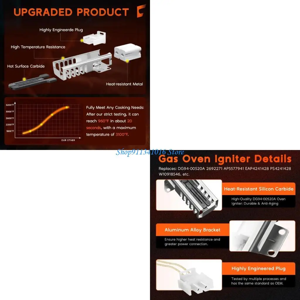  Multiple Model Consistent Gas Oven Starter Tall Execution Stove Repair