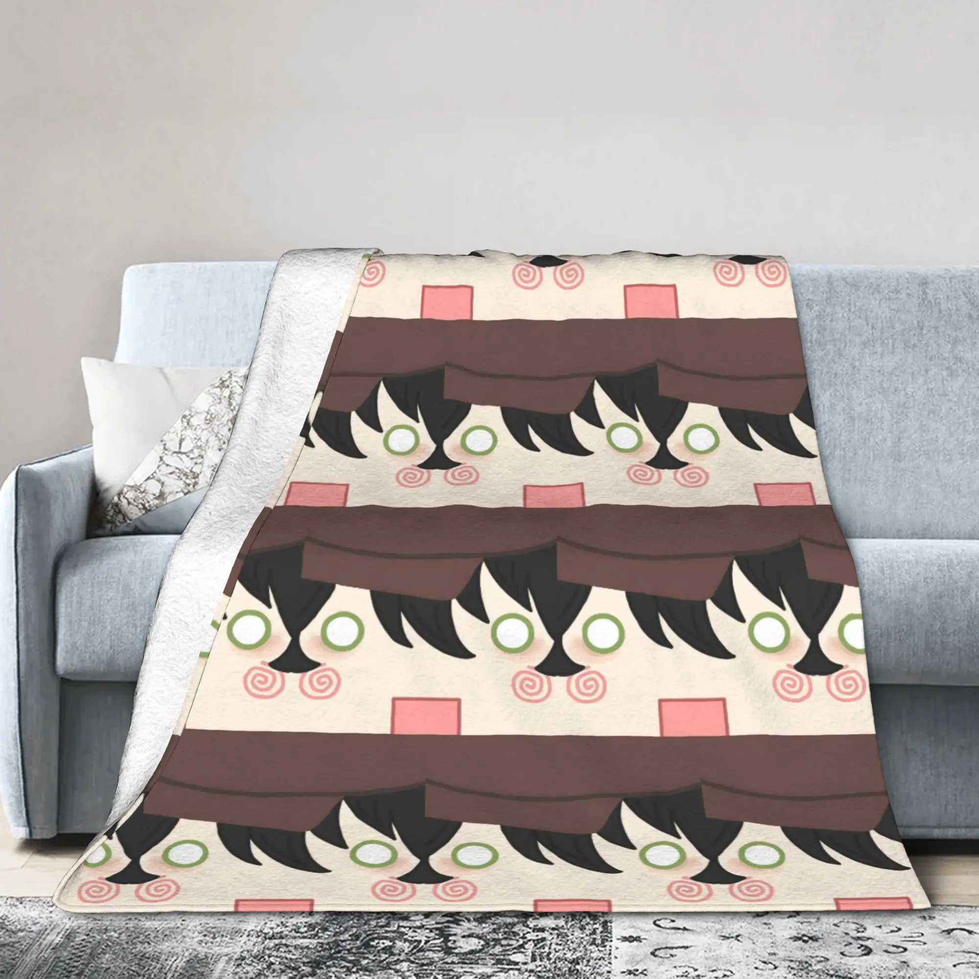 Bungo Stray Dogs Rampo Blankets Fleece Spring Autumn   Multifunction Soft Throw Blankets for Sofa Outdoor Bedspread