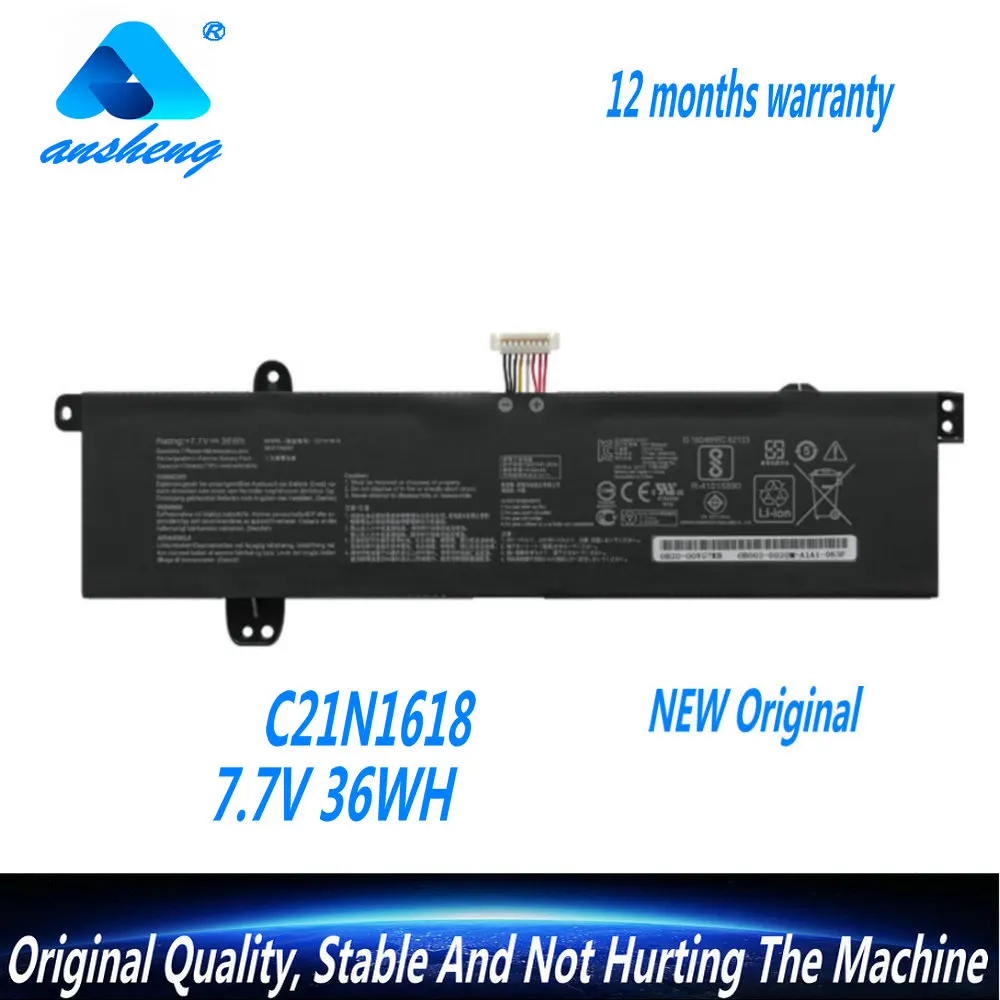 

NEW C21N1618 Laptop Battery For Asus VivoBook X402B X402BA X402BP E402BA E402BP F402BA F402BP L402BA L402BP R417BA R417BP